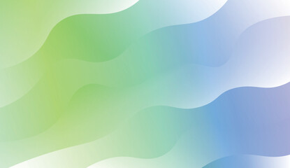 Wave Modern Background. For Business Presentation Wallpaper, Flyer, Cover. Vector Illustration with Color Gradient.