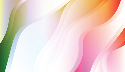 Modern Background With Wave Gradient Shape. For Your Design Wallpapers Presentation. Vector Illustration with Color Gradient.