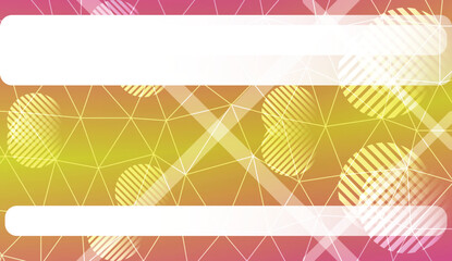 Decorative background with triangles, line, circle, space for text. For flyer, screen, business presentation. Vector illustration. Blurred Background, Smooth Gradient Texture Color.