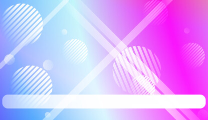 Smooth Abstract Colorful Gradient Background with Line, Circle.s. For Brochure, Banner, Wallpaper, Mobile Screen. Vector Illustration.