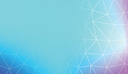 Abstract polygonal template. Design for flyer, wallpaper, presentation, paper. Vector illustration. Creative gradient color.