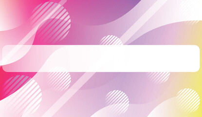 Fototapeta premium Geometric Pattern With Lines, Wave. For Your Design Ad, Banner, Cover Page. Vector Illustration with Color Gradient.