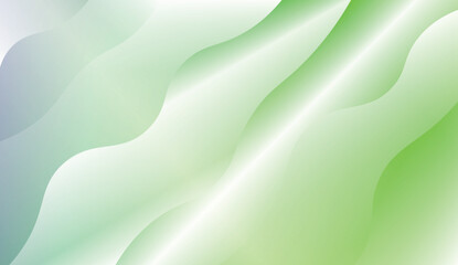 Modern Wavy Background. For Template Cell Phone Backgrounds. Vector Illustration with Color Gradient.