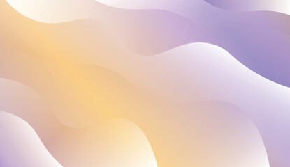 Blurred Decorative Design In Modern Style With Wave, Curve Lines. For Design, Presentation, Business. Vector Illustration with Color Gradient.