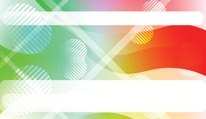 Futuristic Background With Color Gradient Geometric Shape for Your Design Landing Page, Ad, Banner, Cover Page. Vector Illustration with Color Gradient.