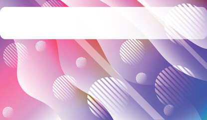 Dynamic shapes composition with Abstract Shiny Waves, Lines, Circle, Space for Text. For Template Cell Phone Backgrounds, Landing Page. Vector Illustration