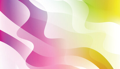 Modern Wavy Background. For Creative Templates, Cards, Color Covers Set. Vector Illustration with Color Gradient.