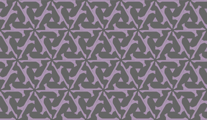 Vector background in triangles style. Abstract design with curved line. For you business, advert, wallpaper. Brown purple color. Seamless
