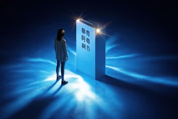 Fototapeta premium Election Voting Illustration Tokyo Governor Election Isometric Modern Design