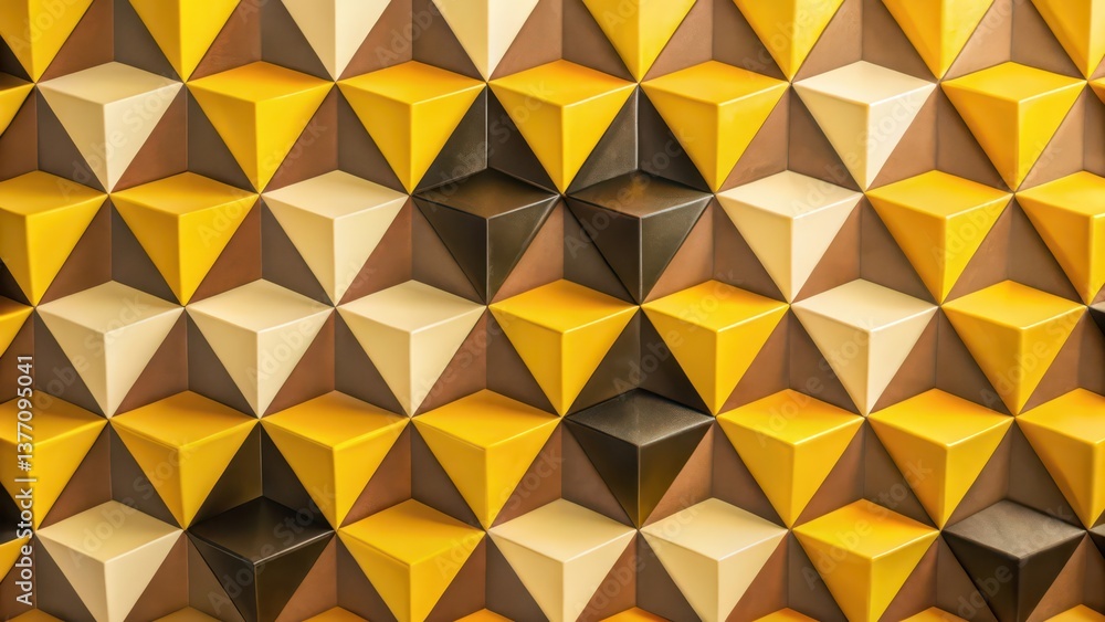 Poster abstract geometric triangular pattern background