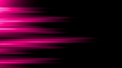 Glowing blurred light stripes in motion over on abstract background. Rainbow rays. Led Light. Future tech. Shine dynamic scene. Neon flare. Magic moving fast lines. Glowing wallpaper