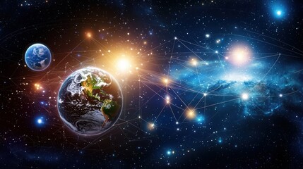Obraz premium Dyson sphere absorbing solar energy in space gigapixel high fidelity cosmic environment futuristic view