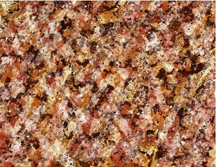 red brown gold purple