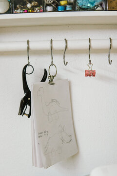 Sketch for sewing a soft toy.