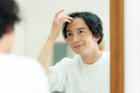 男性　ヘアセット