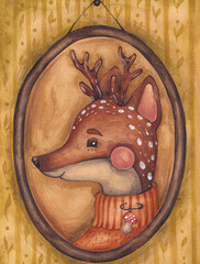 Deer portrait