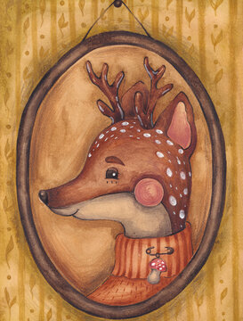 Deer portrait