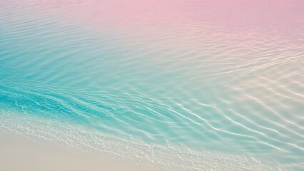 Pink and Teal Color Spectrum - Smooth Gradient Art
