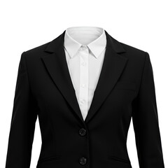"Formal Attire: Headless Portrait of a Business Suit and Striped Tie"