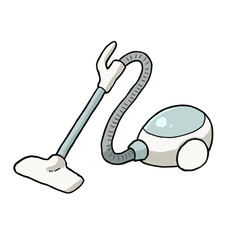 掃除機のイラスト