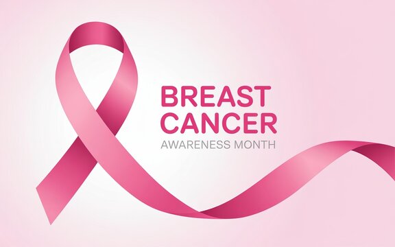 Breast Cancer Awareness Pink Ribbon with Hope Symbol