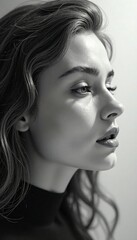 Monochromatic colour scheme with glossy finish and sleek texture, texture, layout