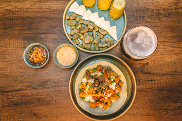 Friends, beers and delicious food, the best plan!