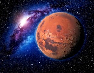 Obraz premium earth and sun