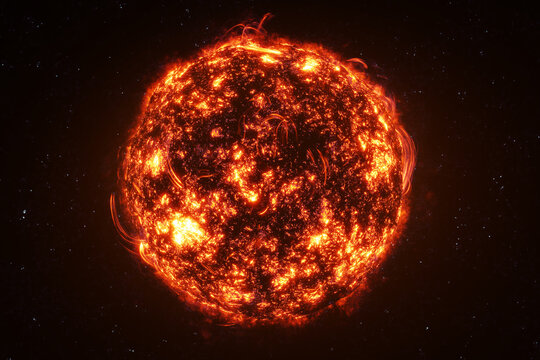 Radiant Sun in Deep Space