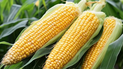 Fresh Yellow Corn on the Cob