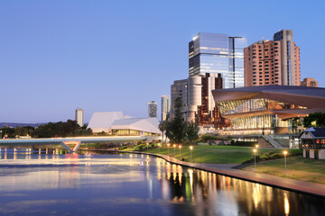 Central Business District of Adelaide. South Australia.