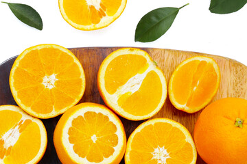 Fresh orange fruit, high vitamin c