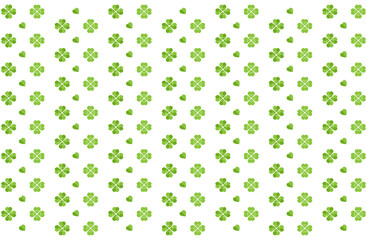 四葉のクローバーのパターン