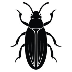 Beetle Insect Silhouette