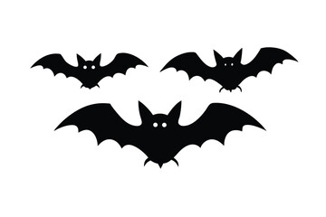 Fototapeta premium halloween-bats-white-background eps