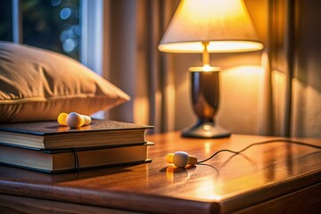 Obraz premium Deep Sleep: Earplugs for Restful Nights & Insomnia Relief