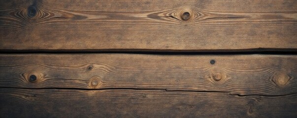 Naklejka premium Weathered wooden board with natural texture, rustic background, weatheredwood, forestfloor