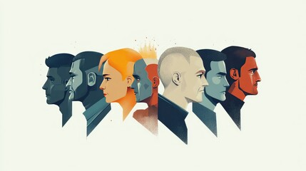The photo is an illustration of a human head infographic.