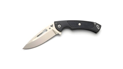 A Compact and Foldable Utility Knife with a Stainless Steel Blade