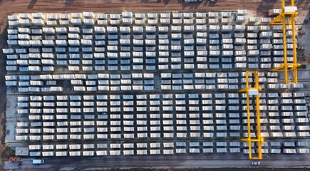 Sequencing of Concrete Tunnel Segments in the Landfill