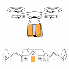 AI-Powered Drone Delivery