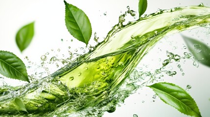 Refreshing Green Tea Splash