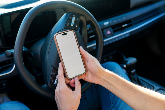 using cell phone in car