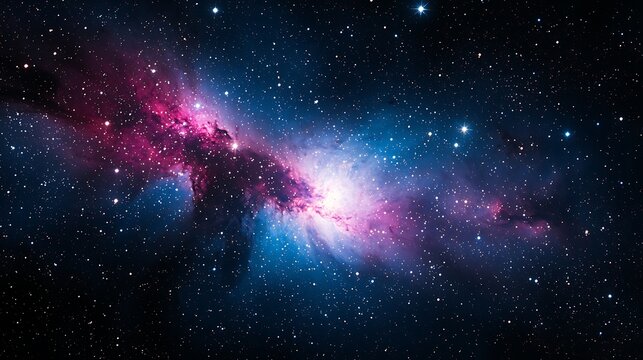 Cosmic Nebula Space Background
