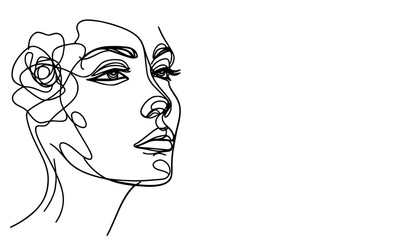 portrait of a young woman, woman with headphones