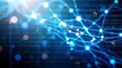 Abstract Digital Data Background