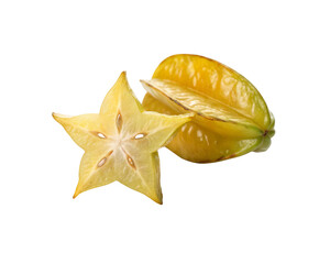 Fototapeta premium High-Quality Carambola Fruit PNG Image – Fresh and Vibrant Graphics