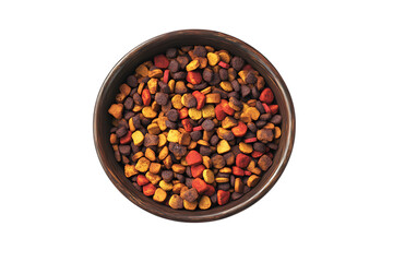 Best dry dog food brands kibble in metal bowl for healthy pets nutrition and diet complete meal
