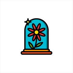 flower in a vase