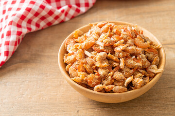 dried shrimps or dried salted prawn